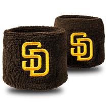 Pulseiras de suor com logotipo unissex da Franklin Sports para adultos da MLB