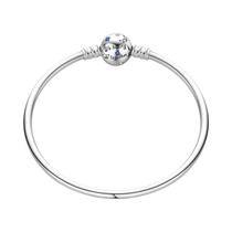 Pulseiras De Zircônia Em Forma De Estrela, Lua E Coração Em Prata 925, 17-20CM, Charms DIY, Joias De