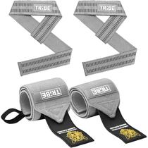 Pulseiras e tiras de elevação Tribe Lifting Heavy Duty Grip