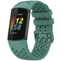 Pulseiras esportivas compatíveis com TopPerfekt Fitbit Charge 5 Green