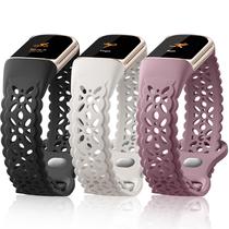 Pulseiras esportivas Maledan compatíveis com Fitbit Charge 6/5 para mulheres