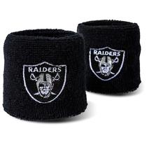 Pulseiras Franklin Sports NFL Oakland Raiders pretas