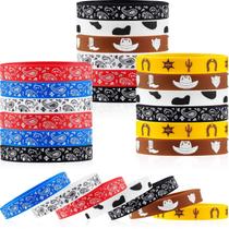 Pulseiras Gejoy Western Party Rubber Silicone x100 Pulseiras Gejoy Western Party Rubber Silicone x100