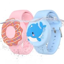 Pulseiras GPS Tracker para crianças em silicone impermeável (pacote com 2) Pulseiras GPS Tracker para crianças em silicone impermeável (pacote com 2)