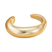 Pulseiras Largas De Resina Dourada Para Mulheres, Joias Geométricas Vintage Para Uso Diário E