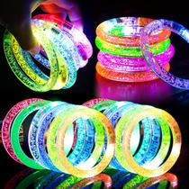 Pulseiras LED TURNMEON, pacote com 30 brinquedos Light Up, festa de ano novo