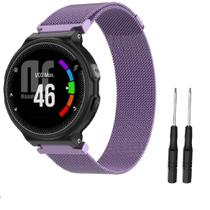 Pulseiras magnética em Aço/Inox NSmart compatíveis com Garmin Forerunner 220 230 235 620 630 735 735x
