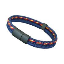 Pulseiras Masculinas Estilosas De Corda Dupla Com Fecho Magnético Para Camping Ao Ar Livre