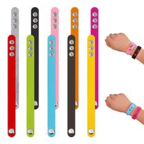 Pulseiras Megitzuu de couro PU em branco ajustáveis 50 unidades