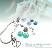 Pulseiras Miçangas Berloques Infantil Meninas Estilo Pandor