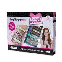 Pulseiras My Style Fashion C/ Letras Multikids BR097
