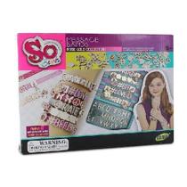 Pulseiras My Style Kit Com Letras Para Personalizar Br097 - Multikids