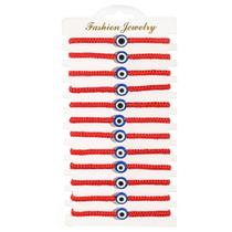 Pulseiras Olho Grego Trançada, Ajustável, Proteção e Estilo