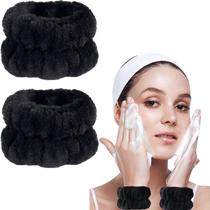 Pulseiras para lavar o rosto Taocar Absorvente, 2 unidades