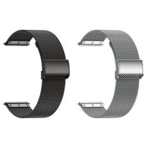 Pulseiras para Smartwatch Popglory P66 P95 22mm Aço Inoxidável Pulseiras para Smartwatch Popglory P66 P95 22mm Aço Inoxidável