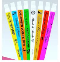 PULSEIRAS PERSONALIZADAS PARA EVENTOS. Ler descrição. PULSEIRAS PERSONALIZADAS PARA EVENTOS. Ler descrição.