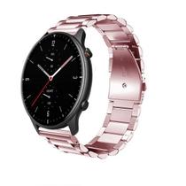 Pulseiras premium em aço inoxidável 3 elos Nsmart compatíveis com GTR 47MM / GTR 2 / GTR 2e