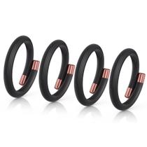 Pulseiras repelentes de mosquitos BuggyBands, pacote com 4 para crianças e adultos Pulseiras repelentes de mosquitos BuggyBands, pacote com 4 para crianças e adultos