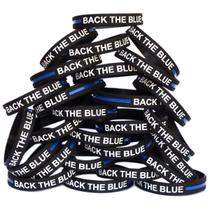 Pulseiras SayitBands Back the Blue - Linha Azul Fina 80+20