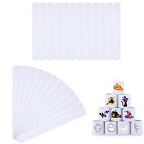 Pulseiras Slap Prasacco White DIY, colore suas próprias 24 unidades Pulseiras Slap Prasacco White DIY, colore suas próprias 24 unidades