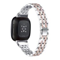 Pulseiras Slim Bling de reposição para Fitbit Versa 4/Sense 2/Versa 3