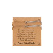 Pulseiras SOPIFY Knot Matching para casais mãe/pai