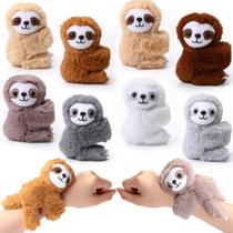 Pulseiras Stuffed Animal Slap Liliful, 20 cm, pelúcia, pacote com 8
