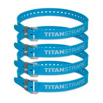 Pulseiras Tie-Down Titan Industrial Straps, 30 cm, pacote com 4 unidades, azul oceano Pulseiras Tie-Down Titan Industrial Straps, 30 cm, pacote com 4 unidades, azul oceano