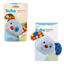 Pulseirinha Cachorrinho Azul Happy Zoo Baby Com Chocalho 9828 - Buba