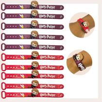 Pulseirinha Crianças Harry Potter emborrachada com regulagem 6 unidades