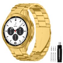 Pulsera de Acero Inoxidable de Reemplazo GOLDTOLUCK para Samsung Galaxy Watch 8 7 6 5 4