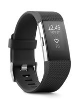 Pulsera de Actividad Fitbit Charge 2 Sensor de Ritmo Cardíaco Negra Talla Grande