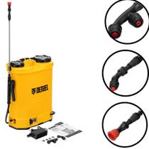 Pulverizador Agricola Costal À Bateria 16 Litros 12v 8ah Denzel