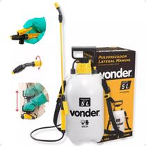 Pulverizador Borrifador 5 Litros Com Compressão Prévia Jato Regulável Vonder