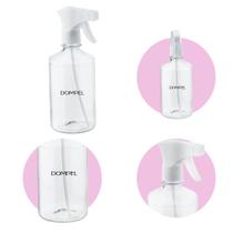 Pulverizador Borrifador Água Pequeno Spray 500ml Frasco Profissional Manual de Cabelo Dompel