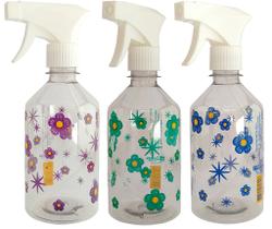 Pulverizador Borrifador Decorado Paris Flor 450ml