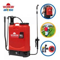 Pulverizador costal 16l bateria worker