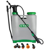 Pulverizador Costal 20 Litros Manual Agrícola 4 Bicos TP20 - Trato