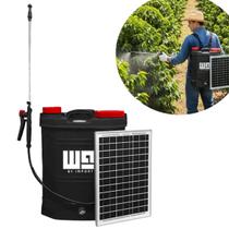 Pulverizador Costal 2x1 20 Litros Elétrico e Painel Solar Bateria 3 Bicos Importway IWPCPS20020 Pulverizador Costal 2x1 20 Litros Elétrico e Painel Solar Bateria 3 Bicos Importway IWPCPS20020