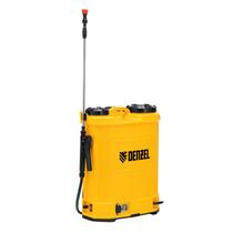 Pulverizador costal a bateria 16 litros, bateria 12 v, 8 ah//denzel