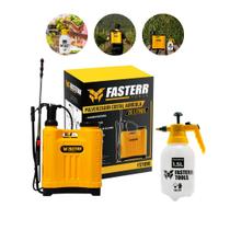 Pulverizador Costal Agricola 20 Litros e Pulverizador Manual Spray 1,5L Fasterr Pulverizador Costal Agricola 20 Litros e Pulverizador Manual Spray 1,5L Fasterr