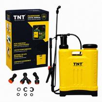 Pulverizador Costal Agrícola 20 Litros TNT com 3 Bicos e Jogo de Reparos