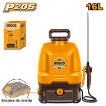 Pulverizador Costal INGCO BL 16L Bateria 20V P20S
