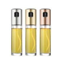 Pulverizador De Azeite Em Vidro Com Dispenser 100ml Inox