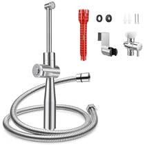 Pulverizador de bidê portátil SPACEREST de ângulo ajustável em aço inoxidável