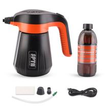 Pulverizador de espuma de pressão SPTA Electric 2.25L com shampoo 500mL Pulverizador de espuma de pressão SPTA Electric 2.25L com shampoo 500mL