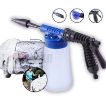 Pulverizador de Líquidos Gerador de Espuma com Recipiente P/ Sabão Borrifador A Jato Lavagem Carro Pulverizador de Líquidos Gerador de Espuma com Recipiente P/ Sabão Borrifador A Jato Lavagem Carro