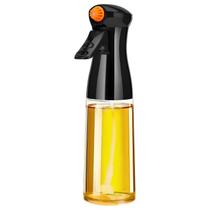 Pulverizador de óleo MJDFS Glass 200 ml/7 onças recarregável preto