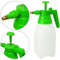 Pulverizador de pressao / borrifador de plastico branco / verde 1,5l - UNIVENDAS