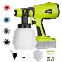 Pulverizador de tinta Histely Cordless para bateria Ryobi 18V 1000mL